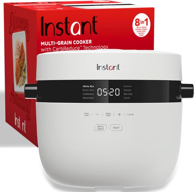 INSTANT Pot 20-Cup Rice Cooker, Rice and Grain Multi-Cooker with Carb Reducing Technology without Compromising Taste or Texture, From the Makers of Pot, Includes 8 Cooking Presets - Image 1